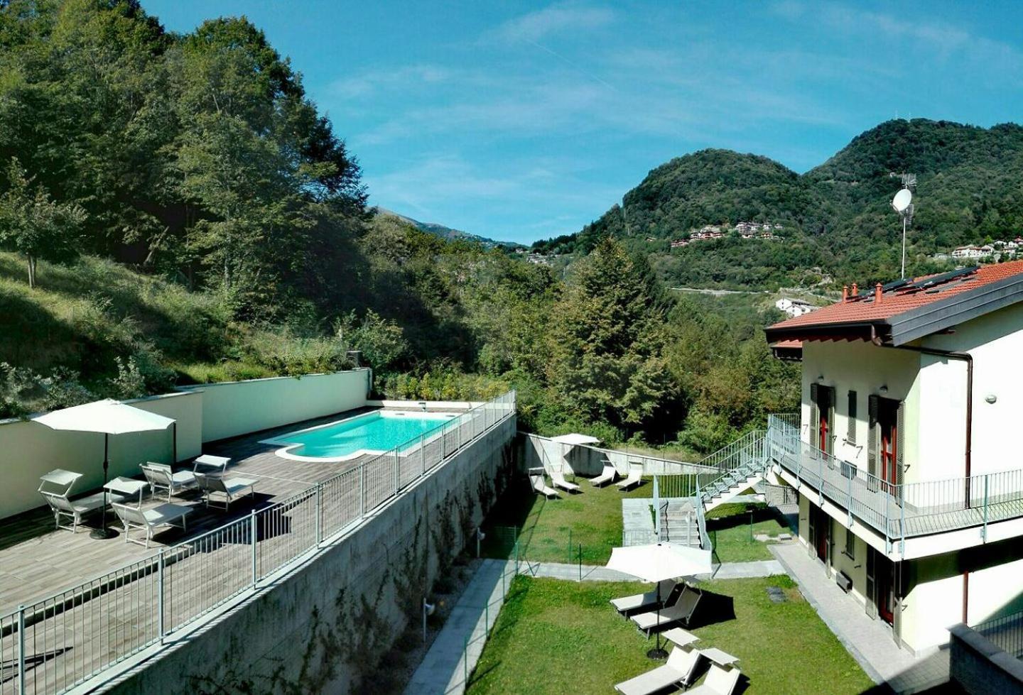 Vista Dolce Isola _ Lakeview Pool, Terrace & Garden Apartment Argegno Exterior foto